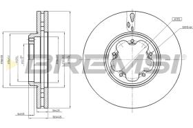 Bremsi CD8469V - BRAKE PADS