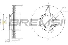 Bremsi CD8470V - BRAKE PADS