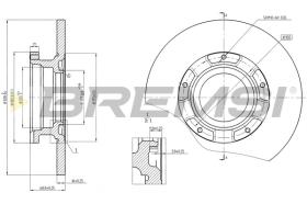 Bremsi CD8471S - BRAKE PADS