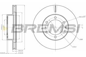 Bremsi CD8475V - BRAKE PADS