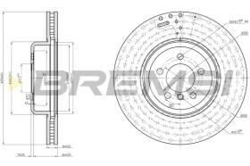 Bremsi CD8479V - BRAKE PADS