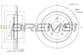 Bremsi CD8482S - BRAKE PADS