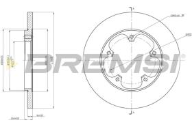 Bremsi CD8484S - BRAKE PADS