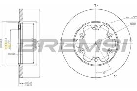 Bremsi CD8485S - BRAKE PADS