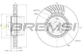 Bremsi CD8498VLS - BRAKE PADS