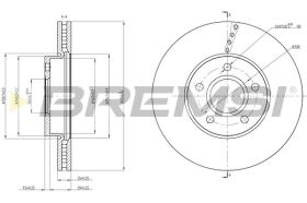 Bremsi CD8509V - BRAKE PADS