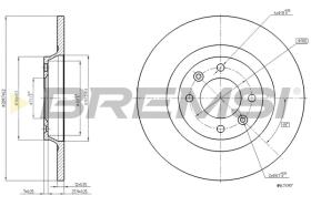 Bremsi CD8511S - BRAKE PADS