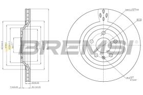 Bremsi CD8546V - BRAKE PADS