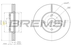 Bremsi CD8548V - BRAKE PADS