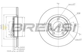 Bremsi CD8569S - BRAKE PADS