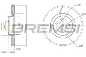 Bremsi CD8597V - BRAKE PADS