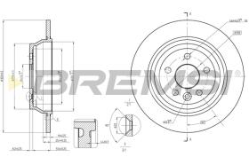 Bremsi CD8607S - BRAKE PADS