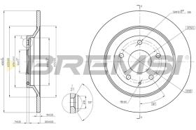 Bremsi CD8609S - BRAKE PADS