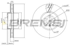 Bremsi CD8625VLS - BRAKE PADS