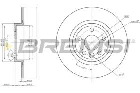 Bremsi CD8633S - BRAKE PADS