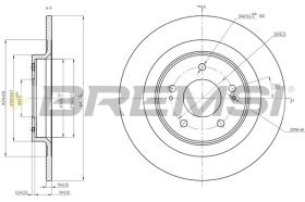 Bremsi CD8652S - BRAKE PADS