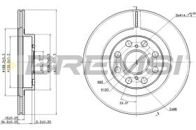 Bremsi CD8658V - BRAKE PADS