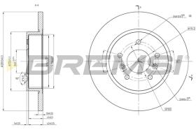 Bremsi CD8683S - BRAKE PADS