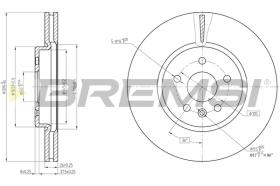 Bremsi CD8684V - BRAKE PADS