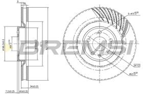 Bremsi CD8686VLS - BRAKE PADS