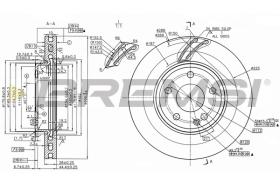 Bremsi CD8760V - BRAKE PADS