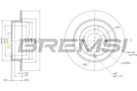 Bremsi CD8772S - BRAKE PADS