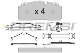 Bremsi BP7342 - PASTTILLA DE  FRENO | BRAKE PADS