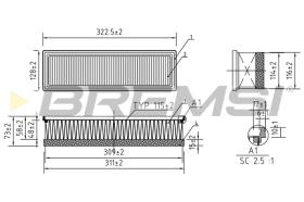 Bremsi FA0113 - BRAKE PADS