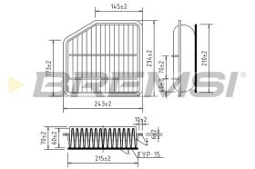 Bremsi FA0114 - BRAKE PADS