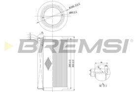 Bremsi FA0115 - BRAKE PADS