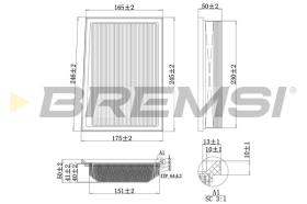 Bremsi FA0117 - BRAKE PADS