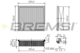 Bremsi FA0123 - BRAKE PADS