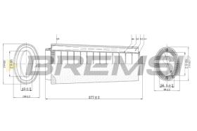 Bremsi FA0124 - BRAKE PADS