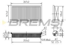 Bremsi FA0127 - BRAKE PADS