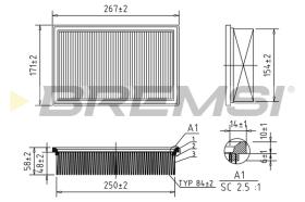 Bremsi FA0130 - BRAKE PADS