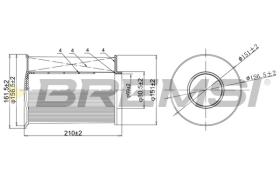 Bremsi FA0204 - BRAKE PADS