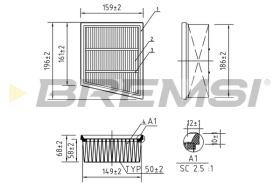 Bremsi FA0205 - BRAKE PADS