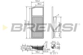 Bremsi FA0207 - BRAKE PADS