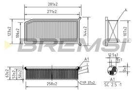 Bremsi FA0208 - BRAKE PADS