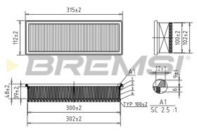 Bremsi FA0210 - BRAKE PADS