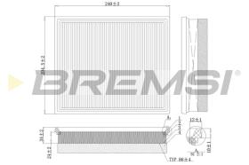 Bremsi FA0213 - BRAKE PADS