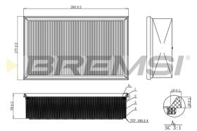 Bremsi FA0214 - BRAKE PADS