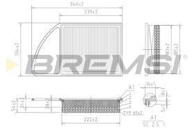 Bremsi FA0216 - BRAKE PADS