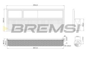 Bremsi FA0217 - BRAKE PADS