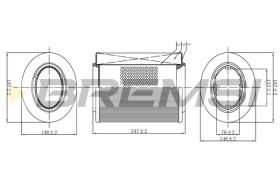 Bremsi FA0526 - BRAKE PADS