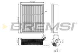 Bremsi FA0527 - BRAKE PADS