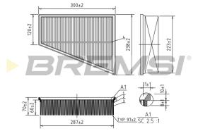 Bremsi FA0532 - BRAKE PADS