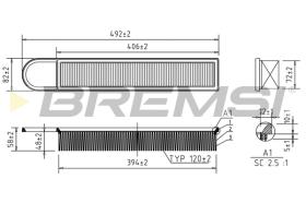 Bremsi FA0533 - BRAKE PADS