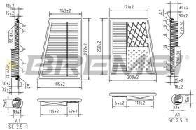 Bremsi FA0536 - BRAKE PADS