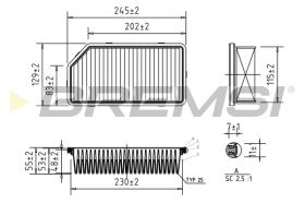 Bremsi FA0537 - BRAKE PADS